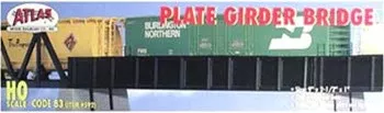 0592 Atlas HO Code 83 Plate Girder Bridge HO