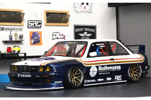 1/10 Body ShellBMW E30 M3 W/ Wide Body Kit200mm *Clear*