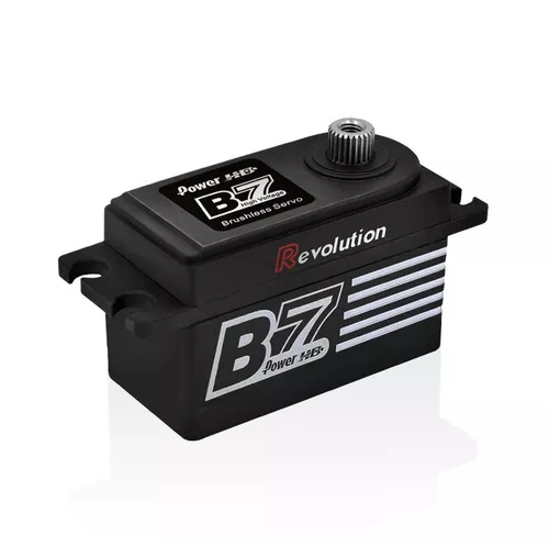 1/10 Car Racing SERVO Coreless High Speed Low Profile B7 Revolution PRO Silver