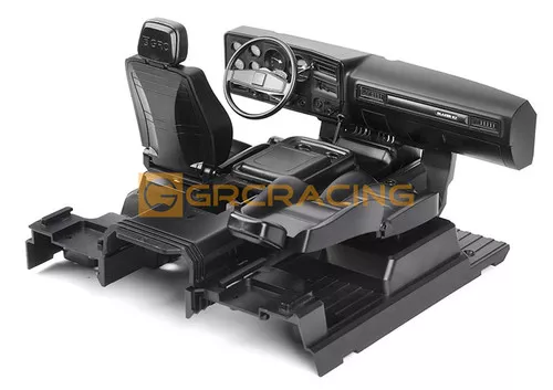1/10 INTERIOR KIT COCKPIT For Traxxas TRX -4 CHEVY BLAZER (BLACK/BLACK)
