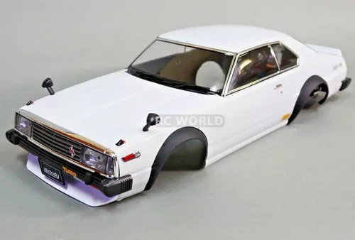 1/10 RC Car BODY Shell NISSAN SKYLINE HT 2000 190 mm *CLEAR* Unassembled