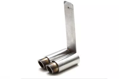 1/10 RC Scale EXHAUST Metal DOUBLE Pipe 10mm #DSA-2