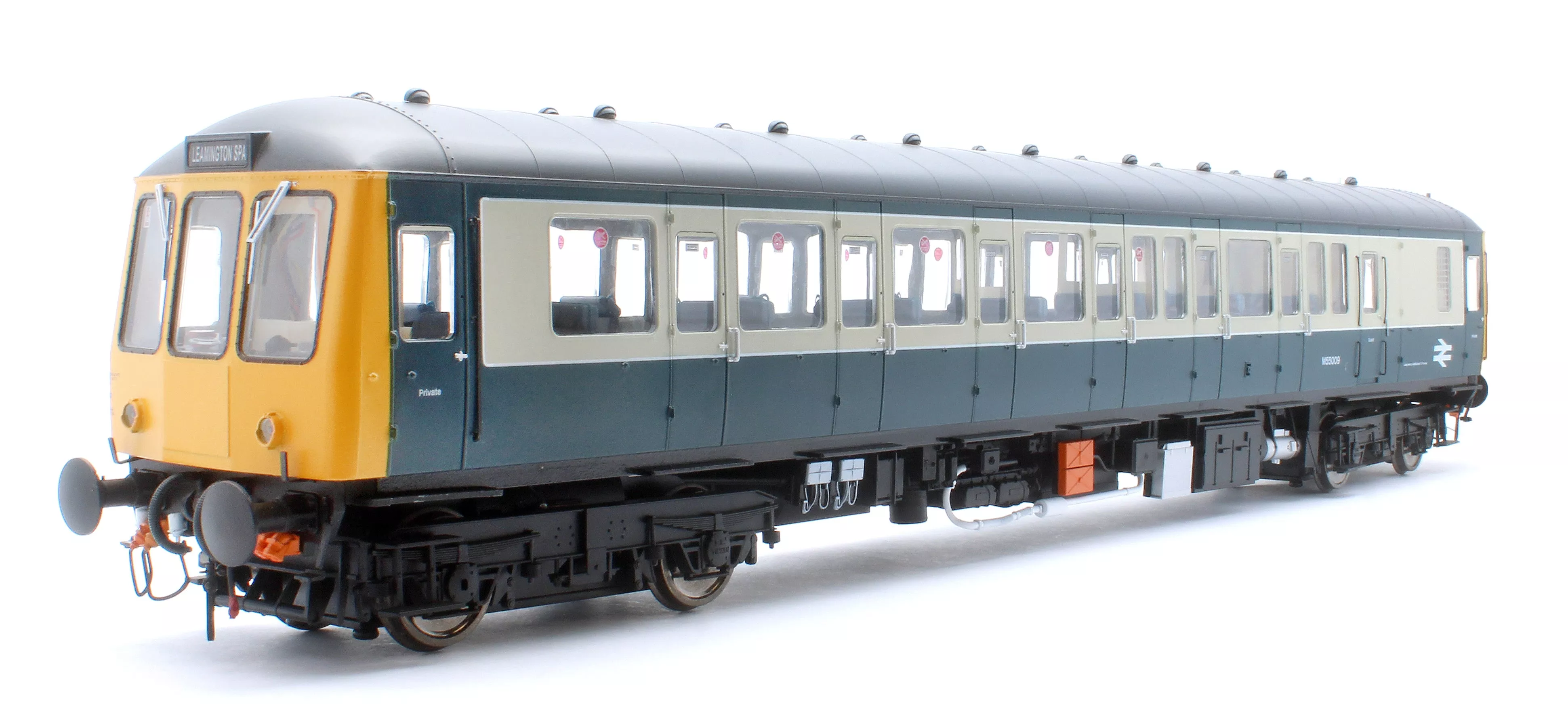 1231 Class 122 Br Blue/Grey Single Car DMU M55009