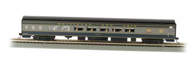 14203 HO Scale Bachmann Smooth-Side Coach w/Lighted Interior B&O
