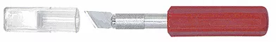 16005E Excel Hobby Blades Corp. K5 Heavy Duty Plastic Red Handle Knife