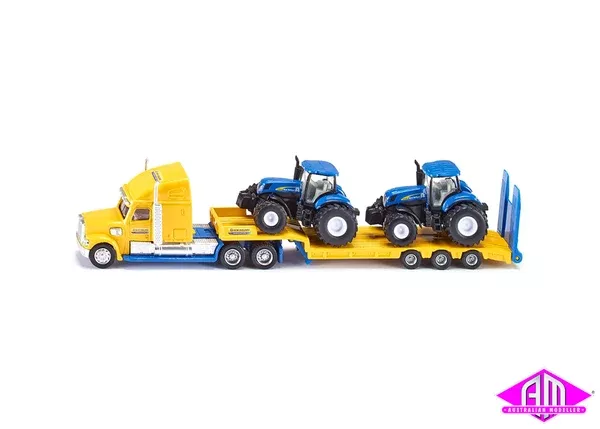 1805 – Truck with 2 Holland Tractors (HO Scale)