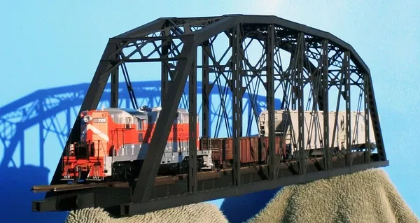 1901 Single Track Laced Truss Bridge Kit (HO Scale)