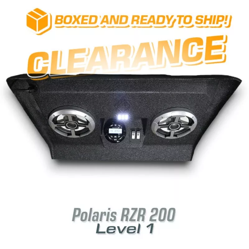 2022+ Polaris RZR 200 LEVEL 1 Stereo Top (2-Seat)