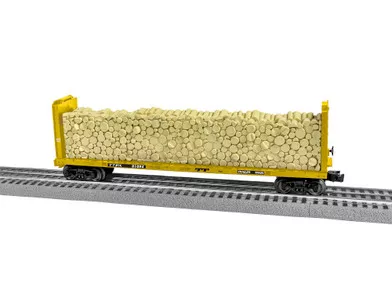 2043122 O Scale Lionel Trailer train Standard O Bulkhead Flatcar #81094