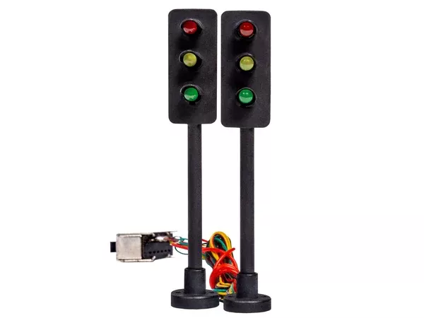 2056120 - Traffic Light with Switch - 2 Pack (HO Scale)