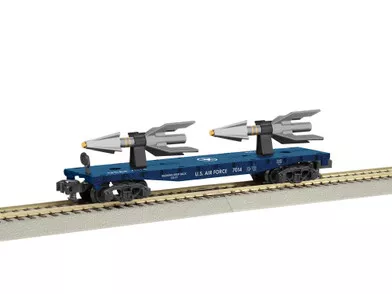 2119150 S Scale American Flyer USAF Missile Flatcar #7014