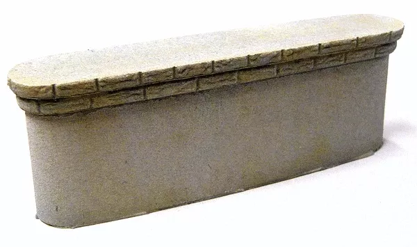 214-9832 - Double Bridge Pier - Concrete 2pc (N Scale)