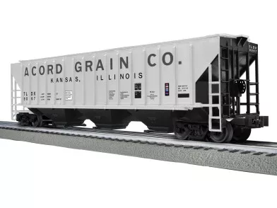 2442130 O Scale Lionel CO-OP PS-2CD Covered Hopper 3-Pack #1