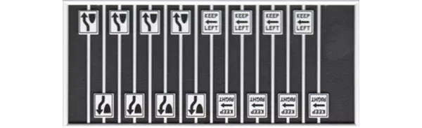 293-8263 - Misc Road Signs (HO Scale)