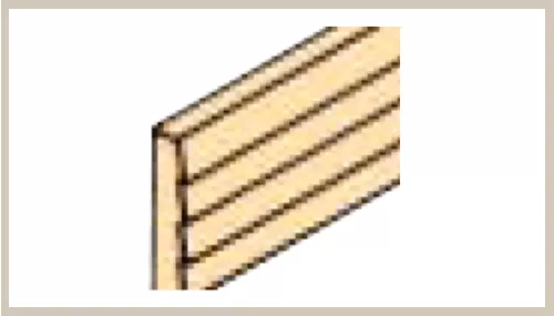 332CLPP - Clapboard Siding - 3/32"