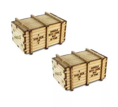 39110 HO Scale Bachmann Machinery Crates-Kit (2)