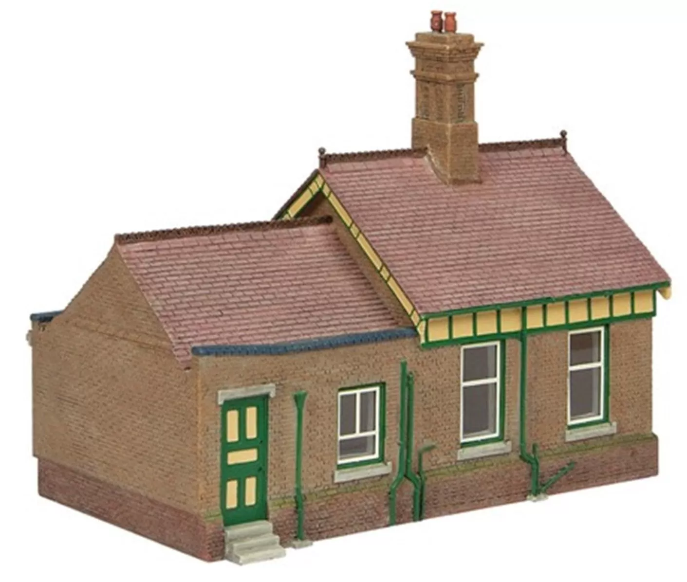 44-091G Bluebell Office and Store Room Green and Cream