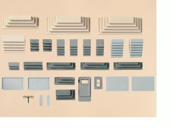 48646 Auhagen HO Set of 17 different steps