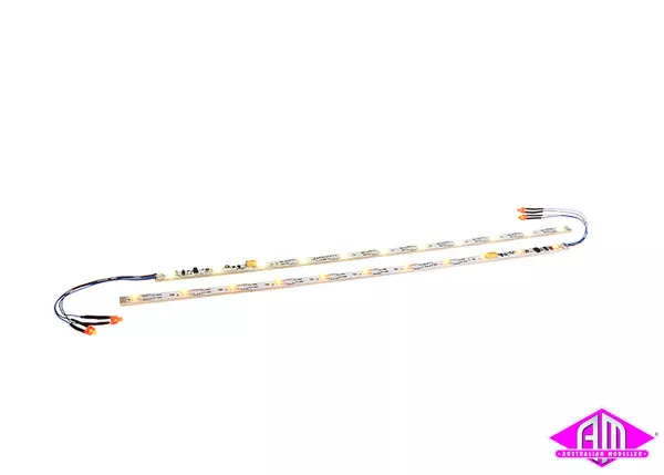 50709 – Digital LED Lighting Strip + Integrated Digital Decoder and Taillight – 255mm – 11 LEDs – Yellow