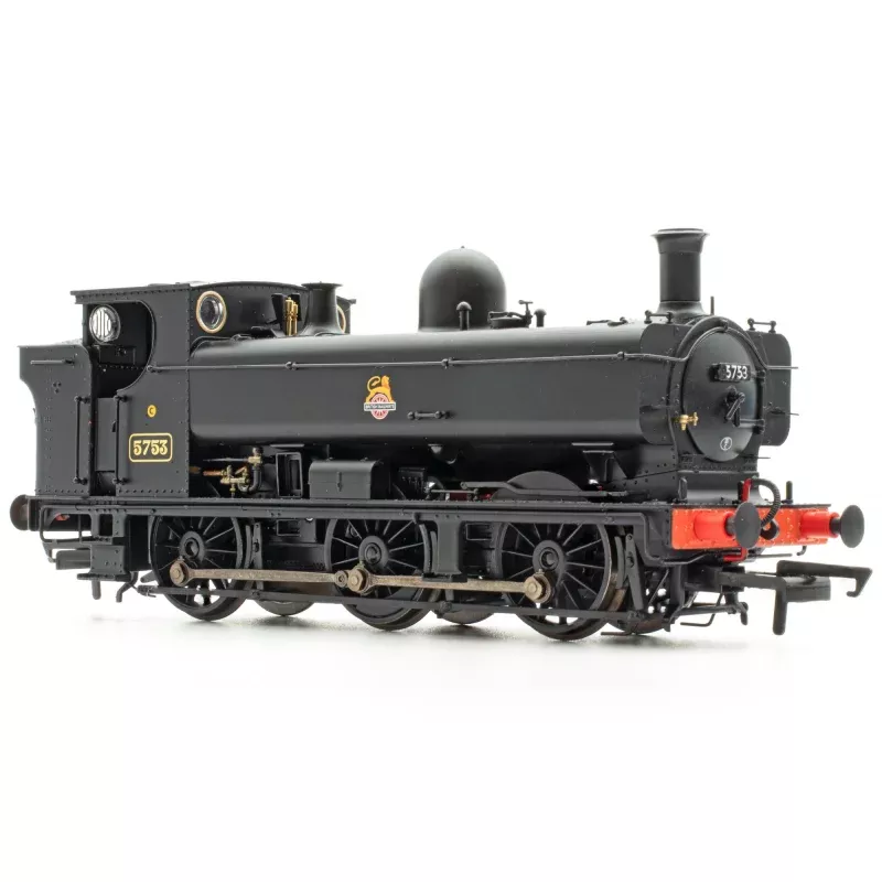 5700 Class - 5753 - BR Black Early Emblem - DCC Sound Fitted