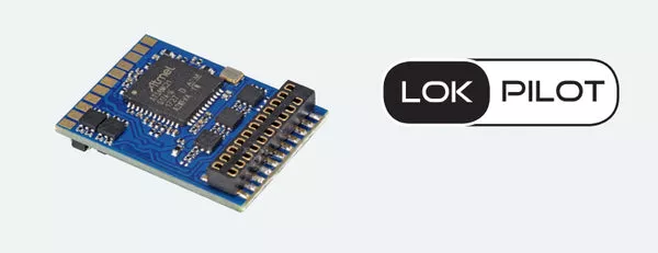 59619 – LokPilot 5 DCC/MM/SX/M4 – 21-pin NEM660 (HO/O Scale)