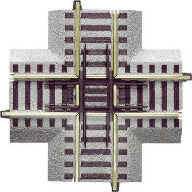 6-49864 S Lionel AF FasTrack 90-Degree Crossover