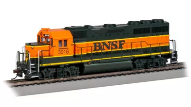 60319 HO Scale Bachmann EMD GP40-BNSF #3016