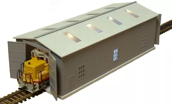 632-2911 - Locomotive Maintenance Shed (HO Scale)