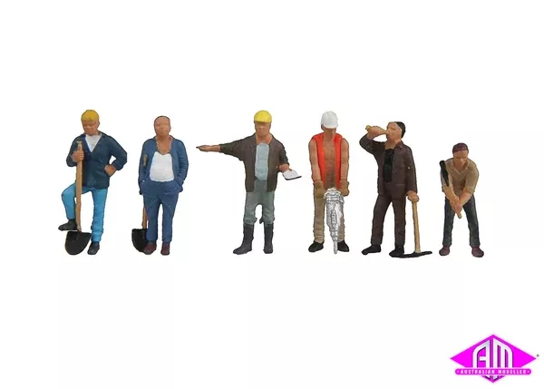949-6022 – Construction Workers (HO Scale)