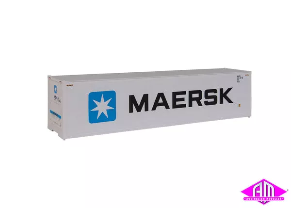 949-8353 – 40′ Reefer Container – Maersk (HO Scale)