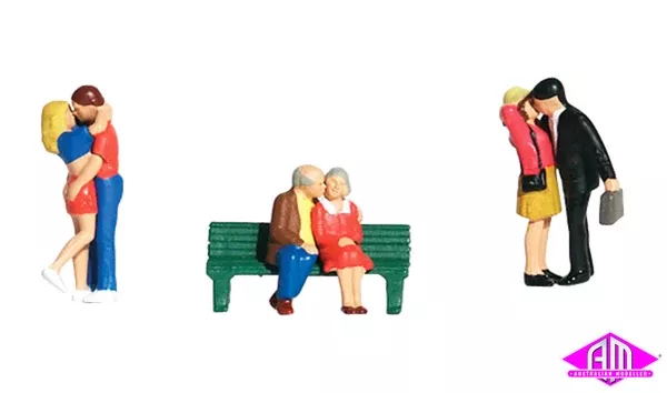 A1833 – Scenic Accents – Lovers (HO Scale)