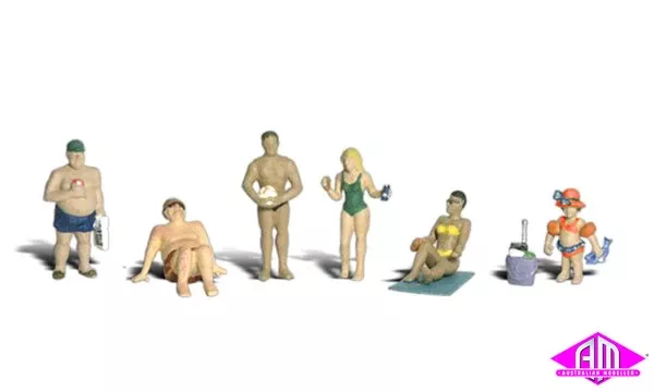 A1853 – Scenic Accents – Sun Bathers (HO Scale)