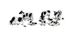 A2187 Woodland Scenics Holstein Cows (N Scale)