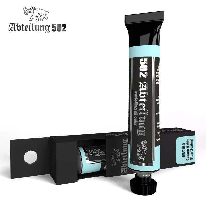 Abteilung 502 180 Weathering Oil Paint Cooper Oxide Blue