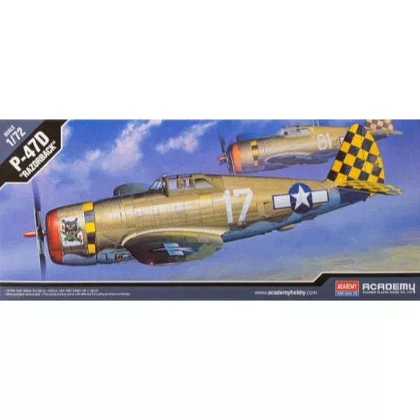 Academy 12492 1/72 P-47D "Razor-Back" Thunderbolt