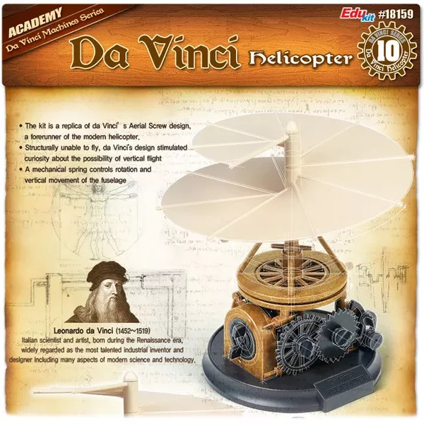 Academy 18159 Da Vinci Helicopter