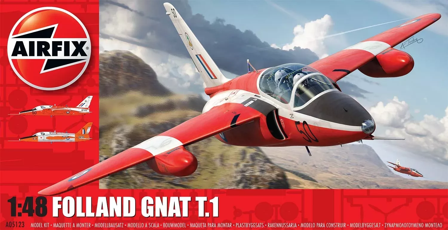 Airfix Folland Gnat T.1 1:48 Kit