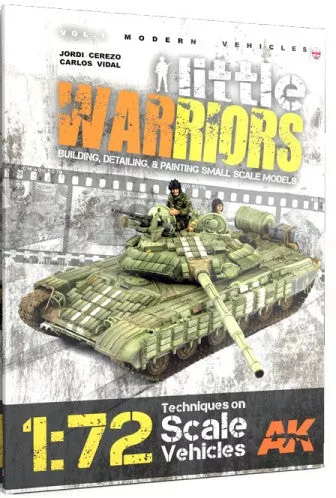 AK Interactive 280 Little Warriors Vol.1: Modern Vehicles Techniques 1/72 Scale
