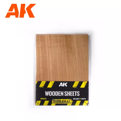 AK Interactive Real WOOD SHEETS #AK8233
