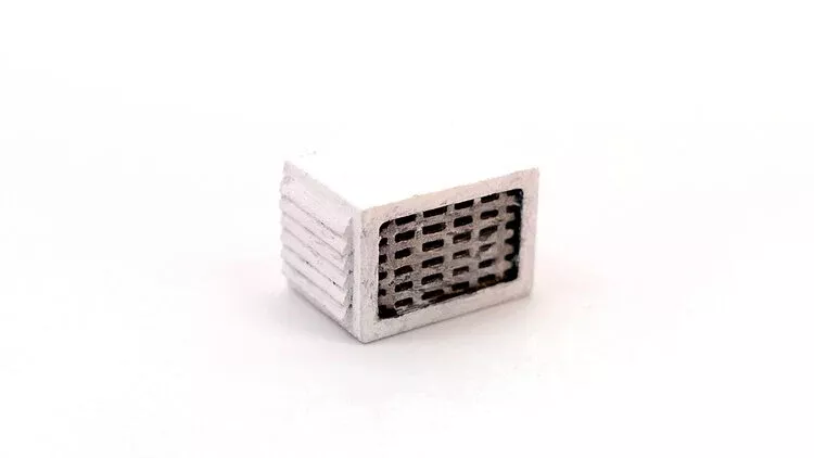 All Scale Miniatures 1600797 Window Air Conditioner — pkg(5), N Scale