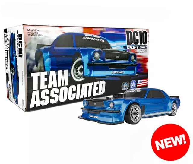 ASC30133C DC10 Drift Car Ready-To-Run with Battery and Charger (Team Associated)