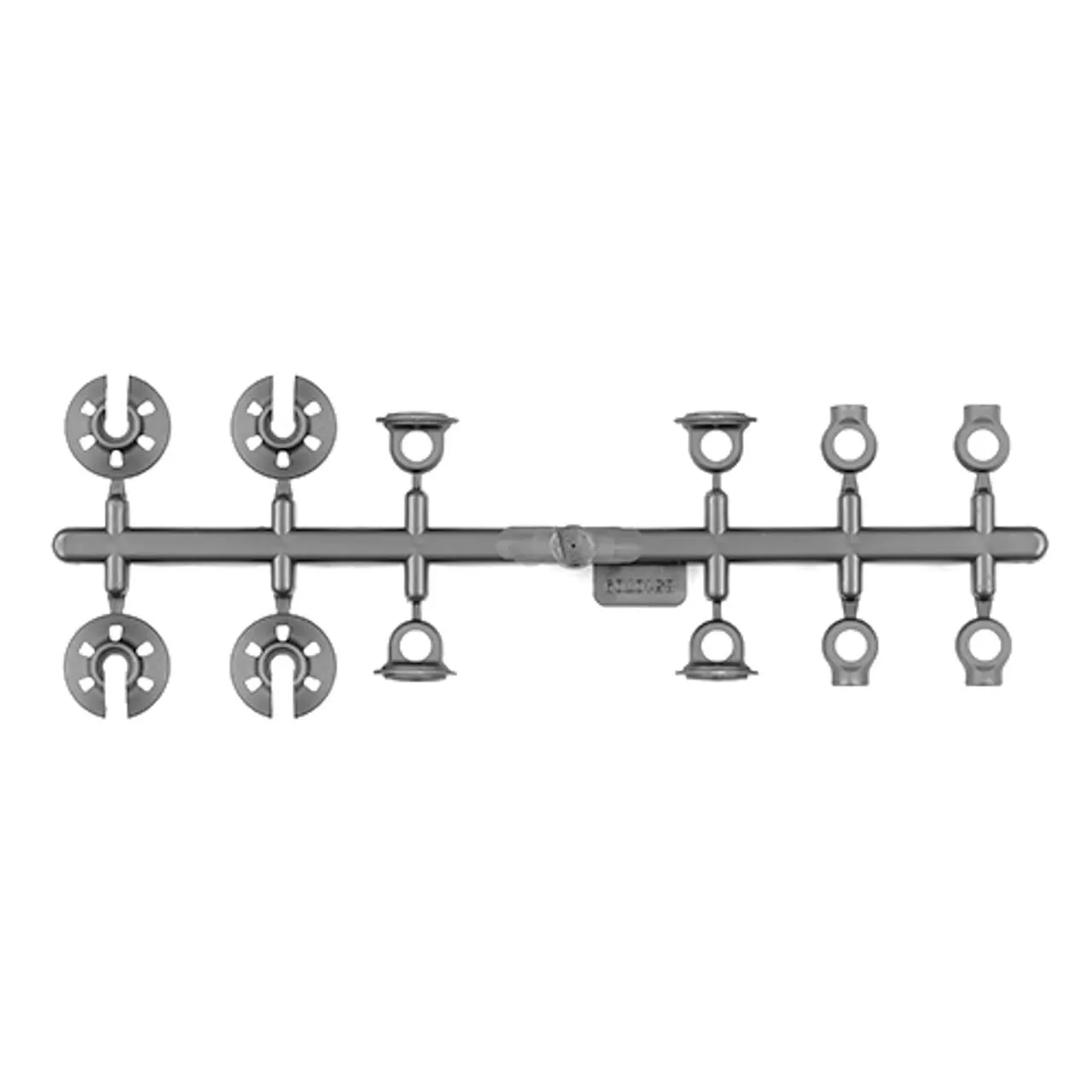 ASC32076 RC10TC8 Shock Ball Ends And Spring Cups (Team Associated)