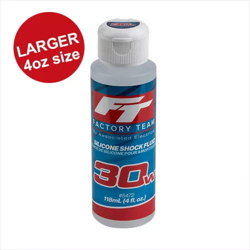 ASC5472FT Silicone Shock Oil, 30wt (350 cSt), 4oz. (Team Associated)