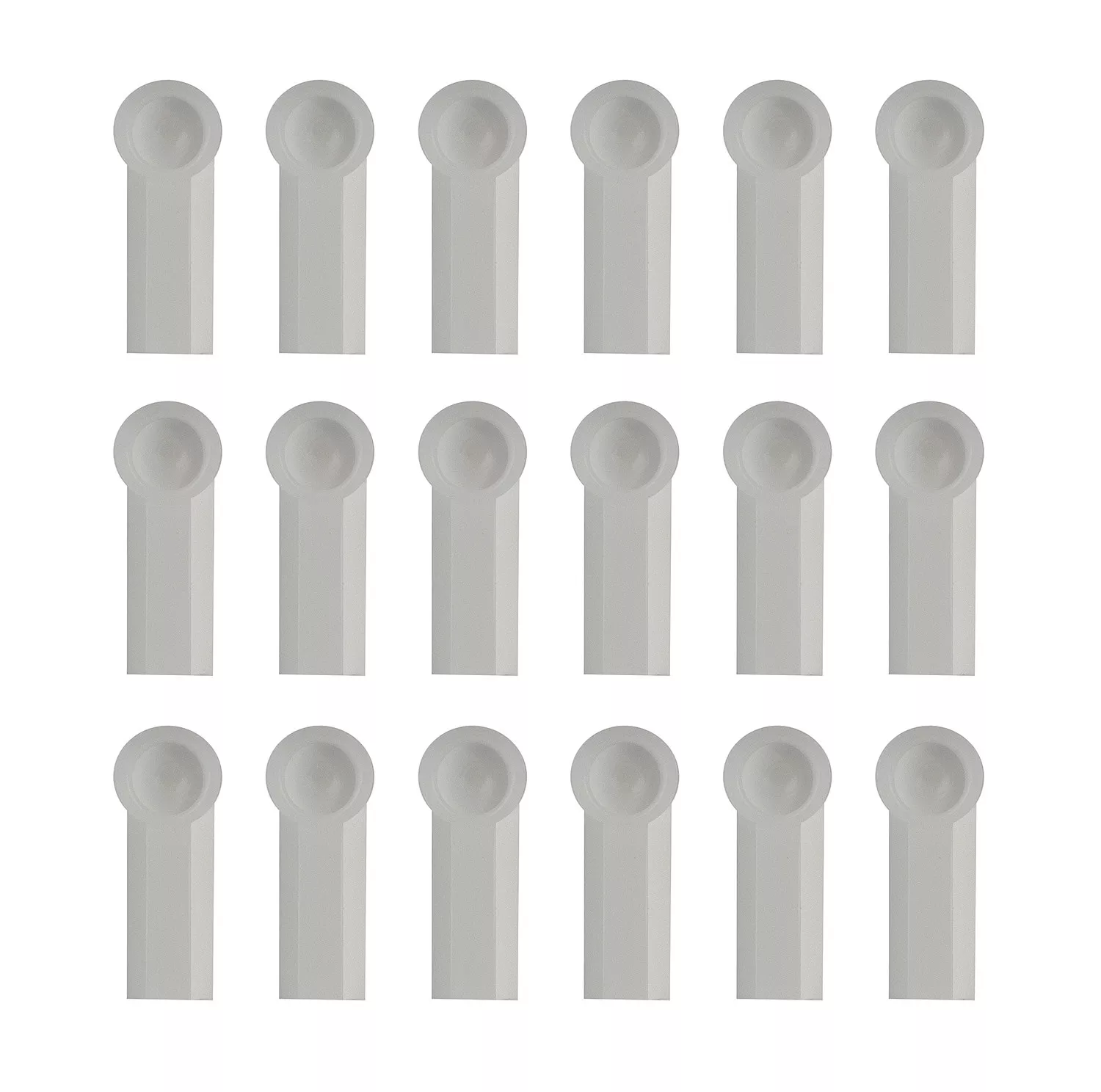 ASC6279RC10 White Ball Cups (Team Associated)