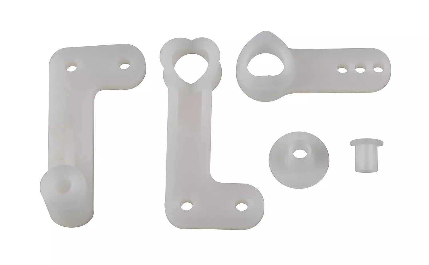 ASC7255RC10 Servo Saver, plastic, white (Team Associated)