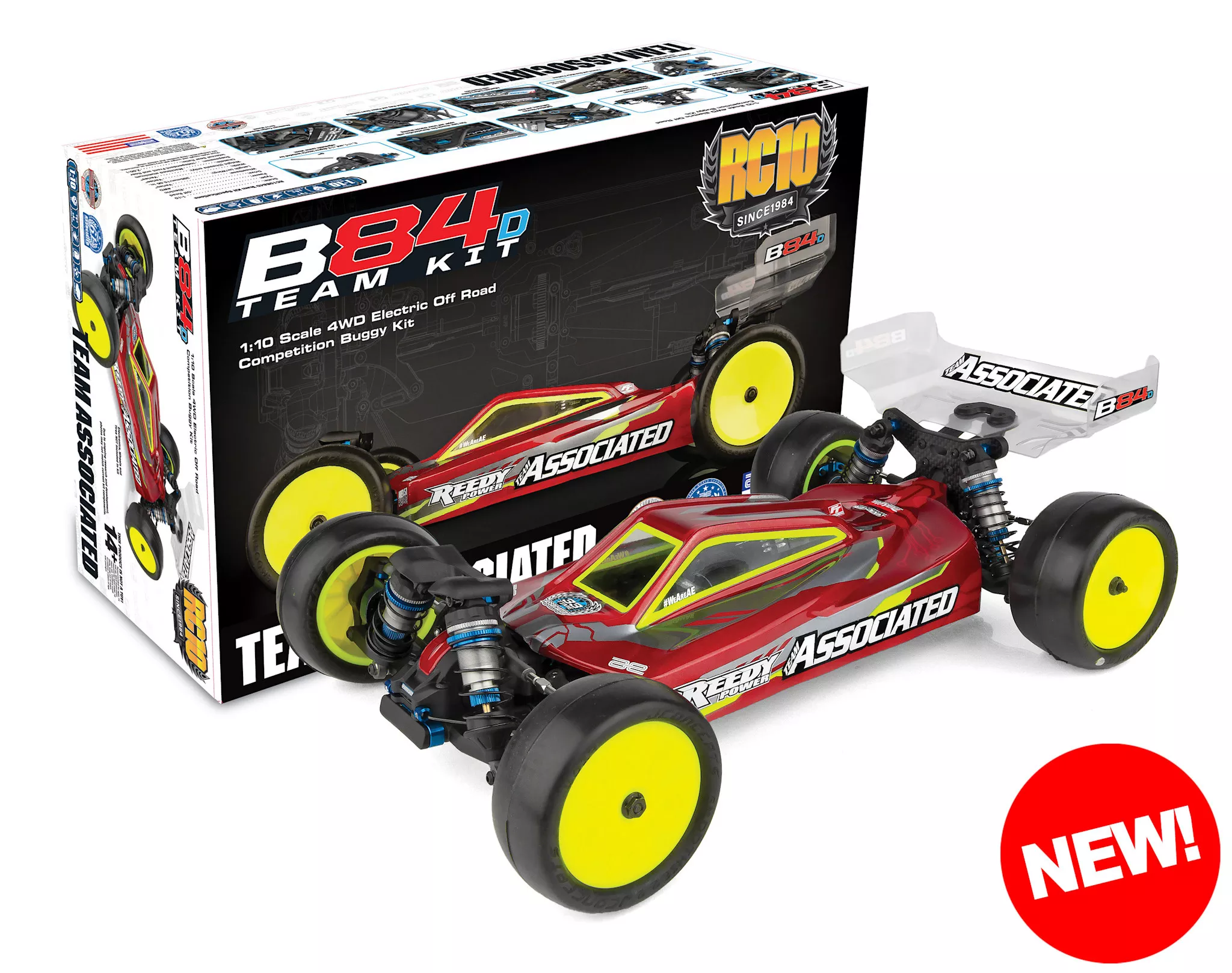 ASC90051RC10B84D Team Kit (Team Associated)