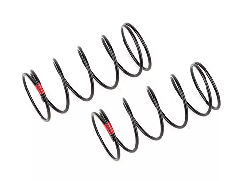 ASC91944Team Associated 13mm Front Shock Spring (Red/4.0lbs) (44mm) (Team Associated)