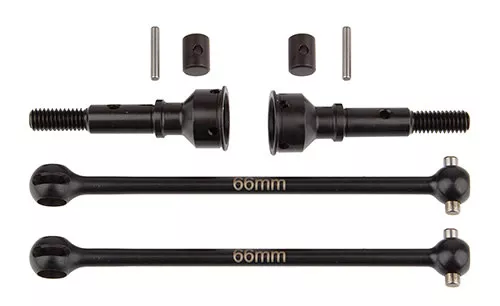 ASC92299B74.1 Rear CVA Set, 66mm (Team Associated)