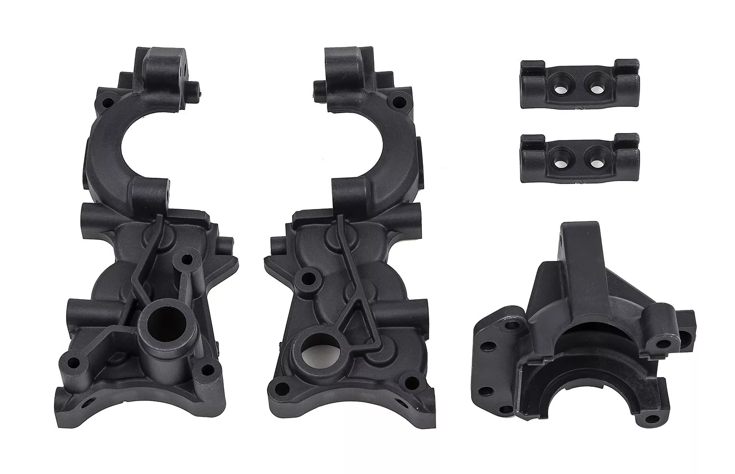 ASC92406 FT Gearbox, carbon for B7 (Team Associated)
