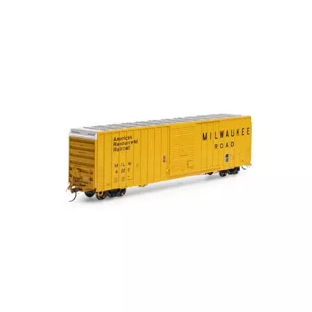 Athearn ATH16116 60' Hi-Cube Ex-Post Box, MILW Milwaukee Road #4220 HO Scale